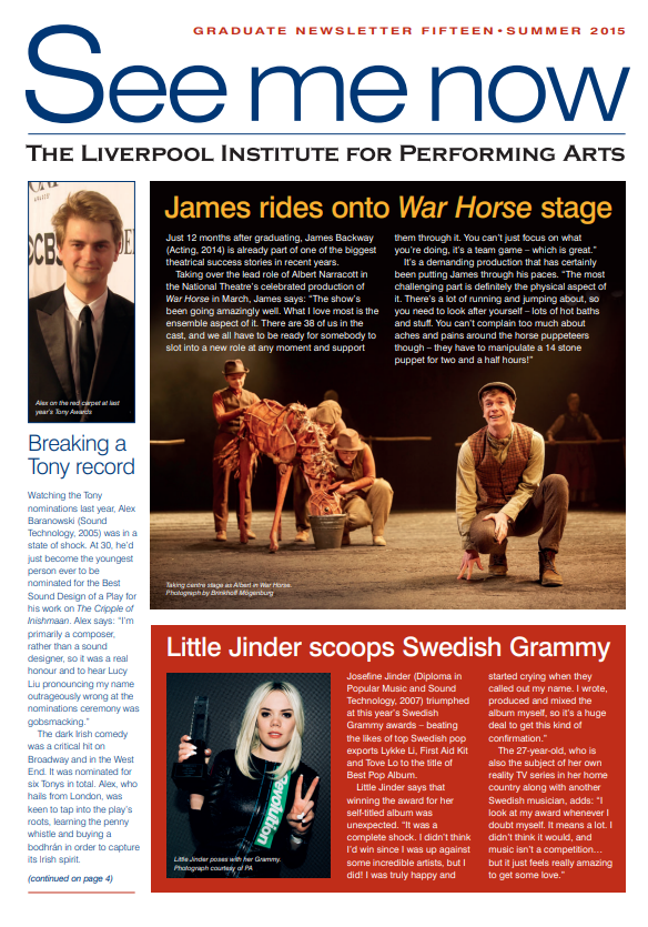 Graduate Newsletter - Summer 2015