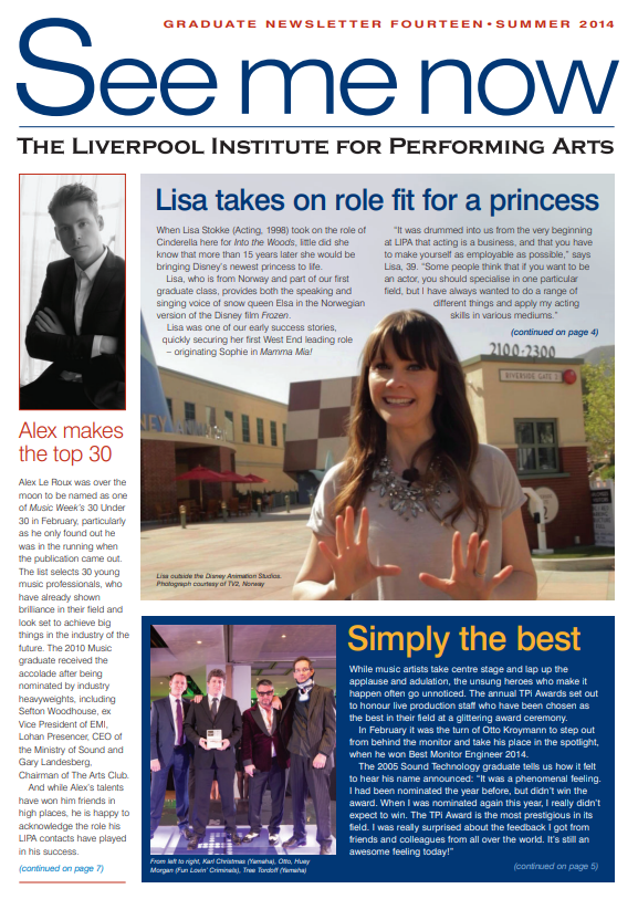 Graduate Newsletter - Summer 2014