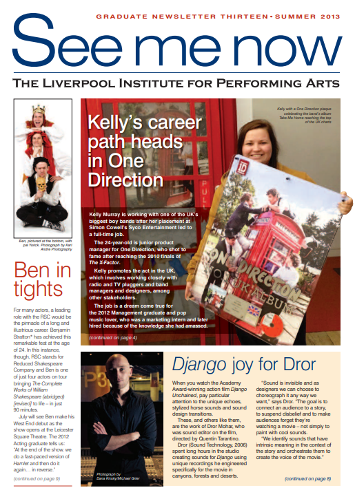 Graduate Newsletter - Summer 2013